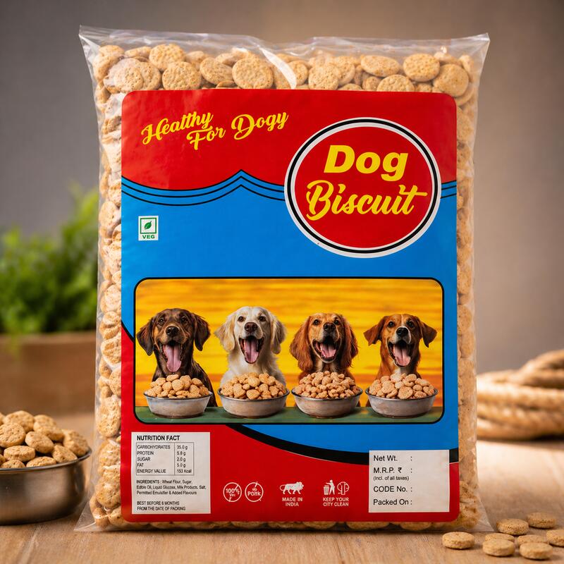 Bhau Bhau Vegetarian Dog Biscuits 4KG Pack